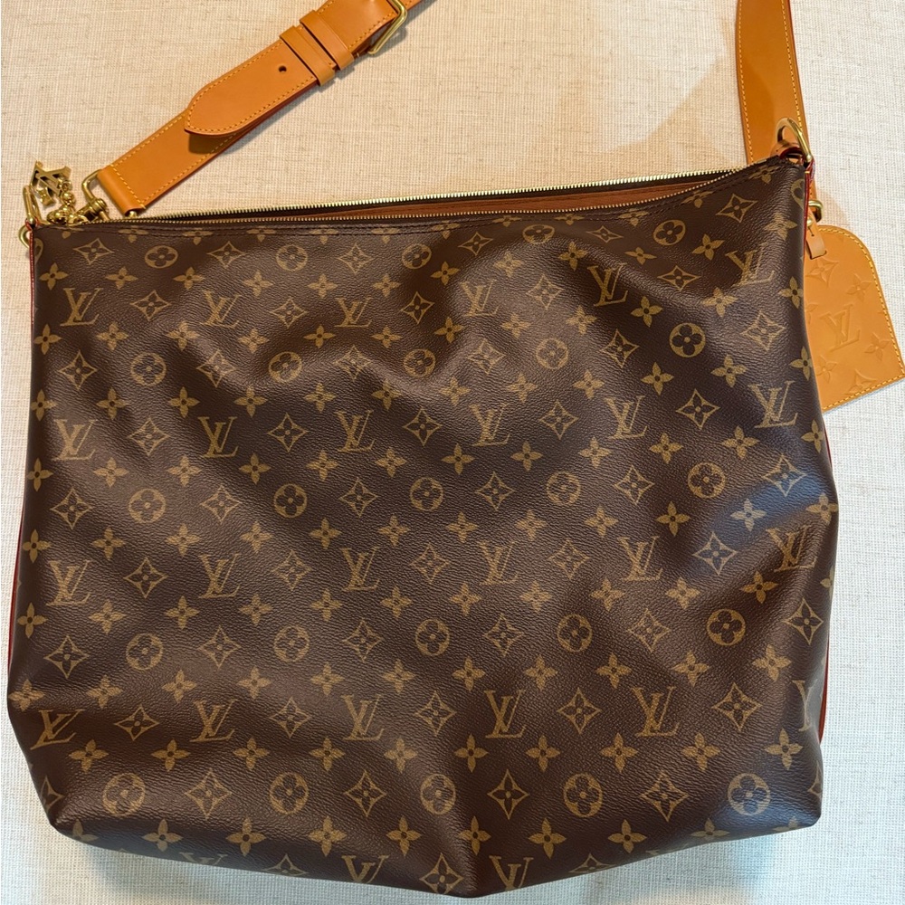 Louis Vuitton Vagabond Brown Hobo Monogram Bag - Picture 6 of 12